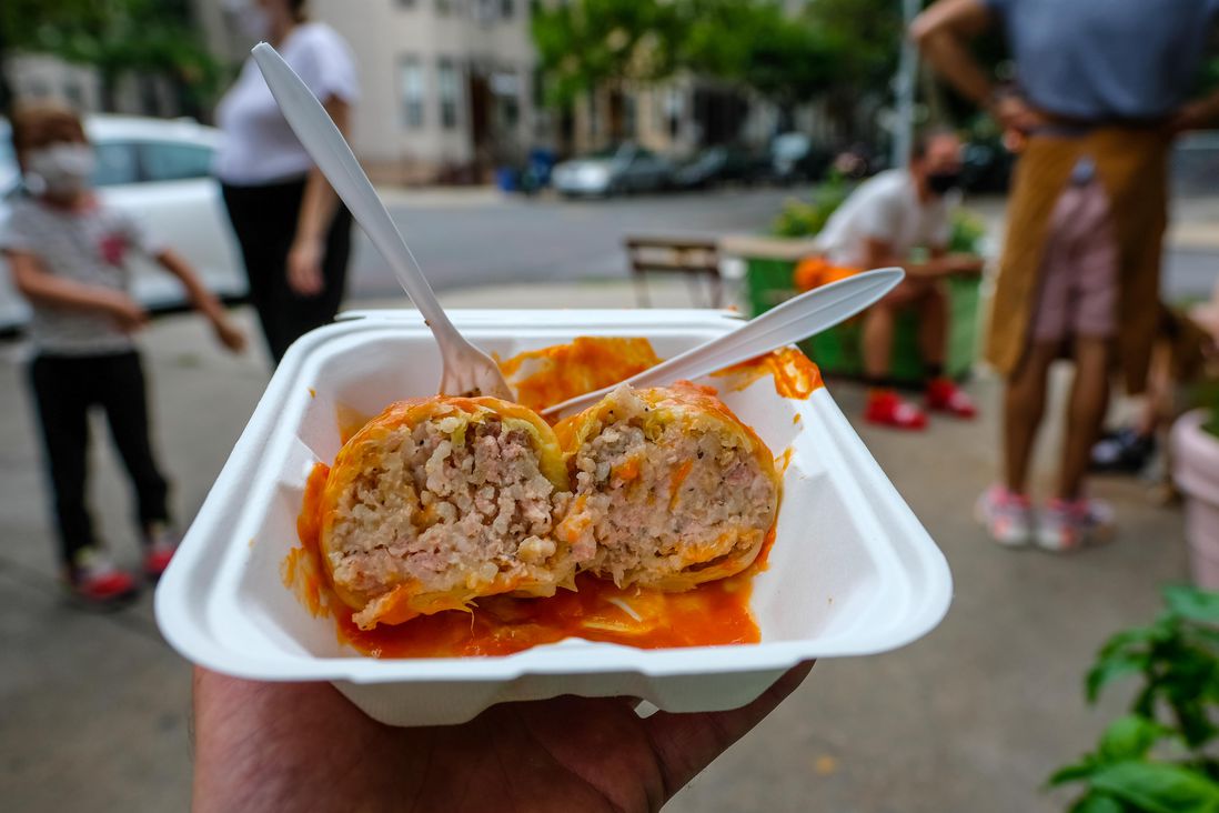 Meat Stuffed Cabbage ($3.50)